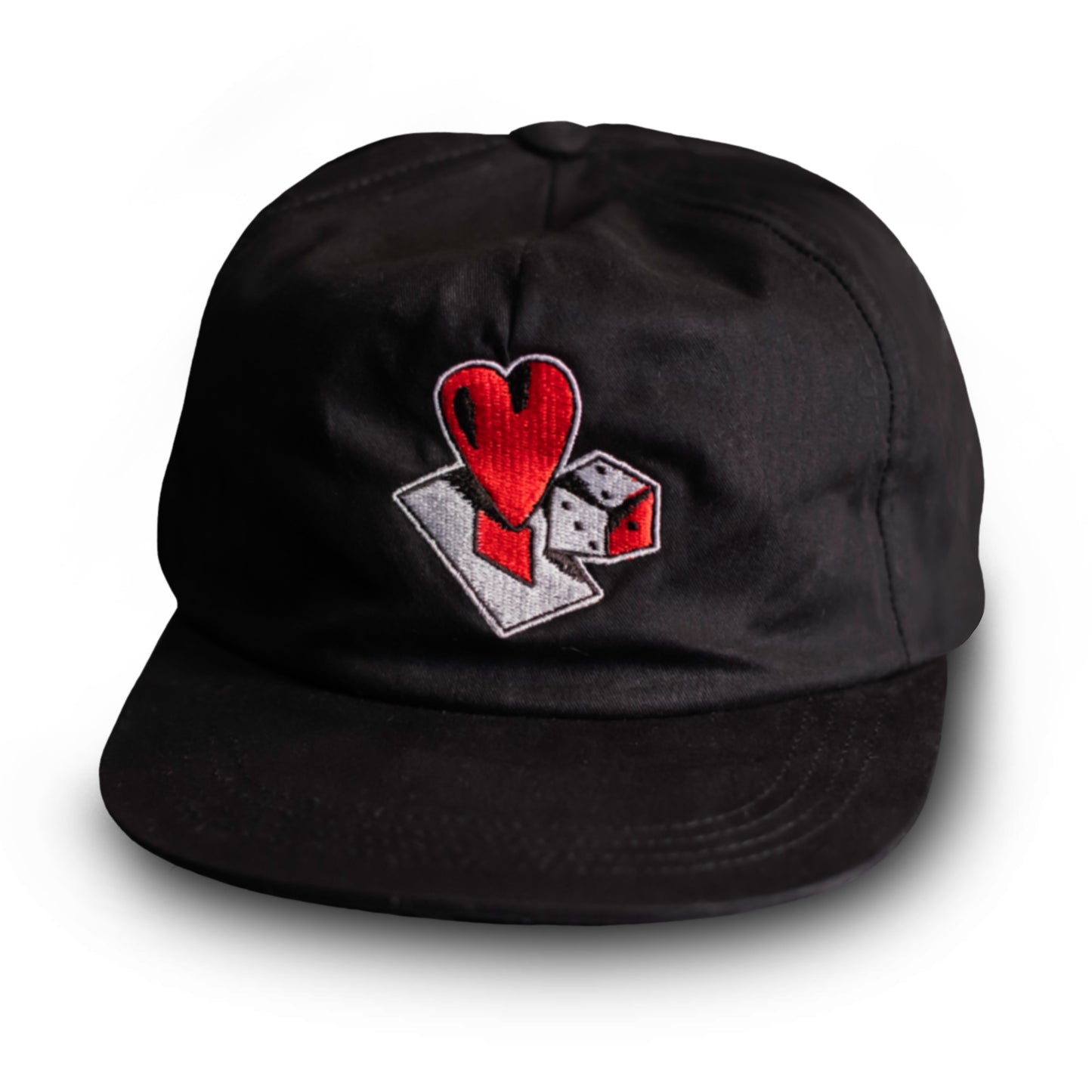 Boné Snapback Bordado Preto